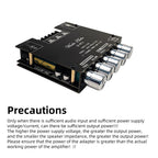 MT21 2.1 Channel Bluetooth 5.0 Digital Amplifier Module 100W+50W+50W Subwoofer Audio Board Treble Bass Adjustment AUX Input for Speaker DIY