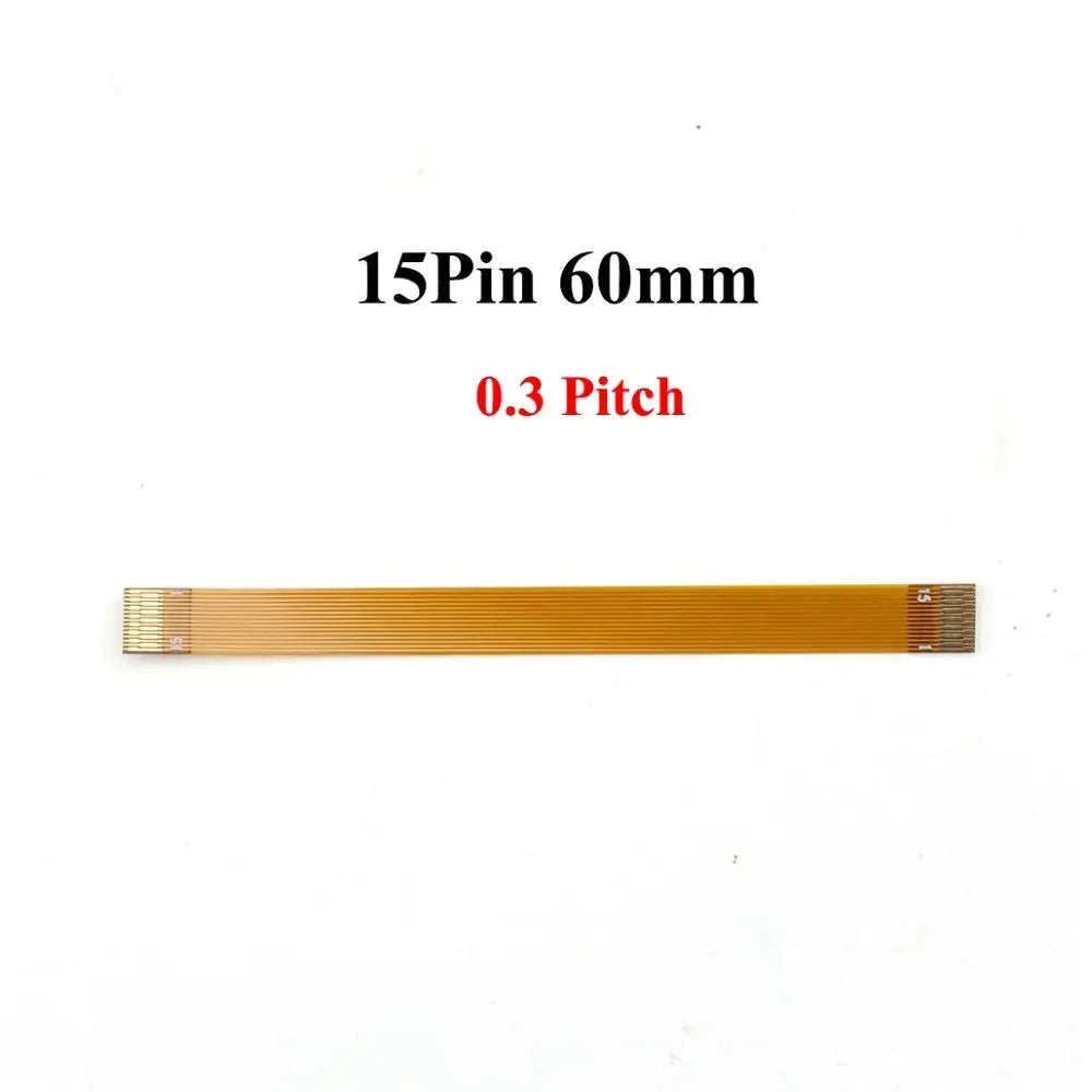 0.3mm Pitch 13 21 23 25 27 21 33 39 45 51 Pin Ffc Fpc Flexible Flat Cable Gold Plated Ribbon Cable