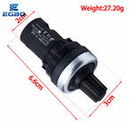LA42DWQ-22 1K 2K 5K 10K 20K 50K 100K 200K 22mm Diameter Pots Rotary Potentiometer Converter Governor Inverter Resistance Switch