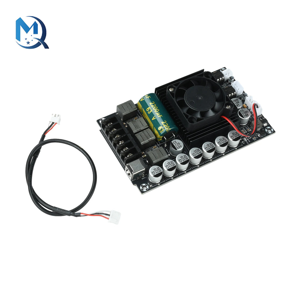 DC 18-55V TPA3255 Fever HIFI Digital Amplifier Board 300W+300W High Power Stereo Amplifier Module No Bluetooth