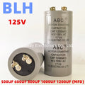 CD60 ABC Motor Starting Capacitor 125V 50UF 50MFD  500UF 500MFD 600UF 600MFD 800UF 800MFD 1000UF 1000MFD 1200UF 1200MFD