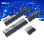 1PCS 2.54mm 2x10P/20P/32P/40 Pin Female Stacking Header Connector Dual Row 2*10P 2*20P 2*32P 2*40P PC104 For Raspberry Pi 2