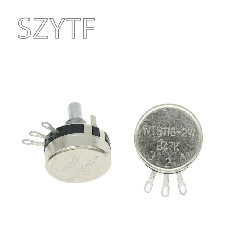 WTH118-1A (2W) Carbon Single Turn Potentiometer 1k 2k2 4k7 10k 22k 47k 100k 220k 470k 560k