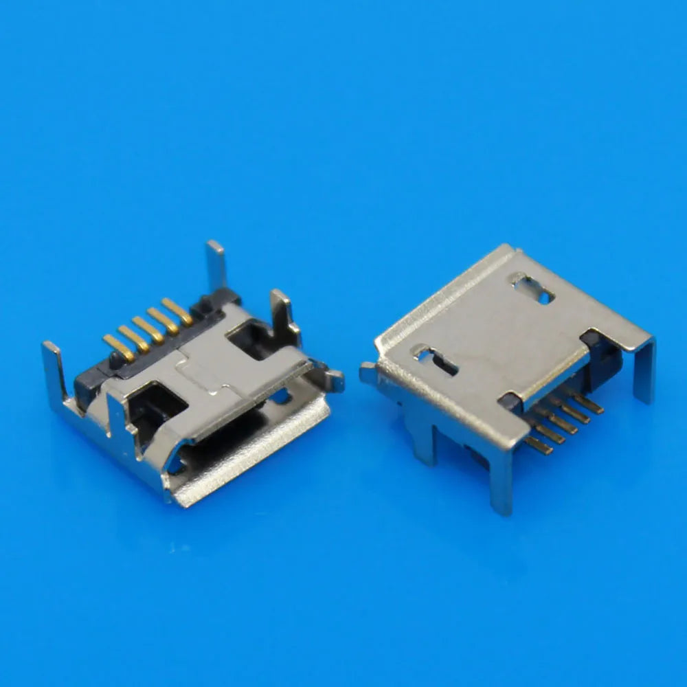 100models Micro USB Connector Mini Jack Socket Power Charging Port Replacement 5 Pin 5pin Tail For Samsung Huawei Lenovo ZTE HTC