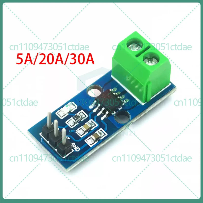 10-50PCS For ACS712 ACS724 5A 20A 30A Hall Current Sensor Module 05B