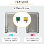 Bathroom LED Dimmer 12V Touch Sensor 60W Capacitive Touch Sensor Switch 5A Touch Dimmer for Mirror Light