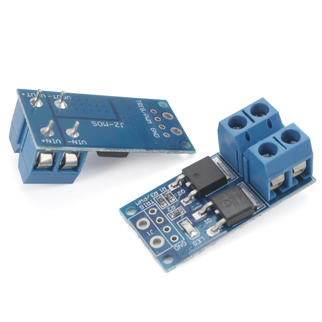 MOS FET Trigger Switch Drive Module 15A 400W DC 5V-36V PWM Speed Controller Regulator Module High Power for Arduino PLC