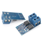 MOS FET Trigger Switch Drive Module 15A 400W DC 5V-36V PWM Speed Controller Regulator Module High Power for Arduino PLC