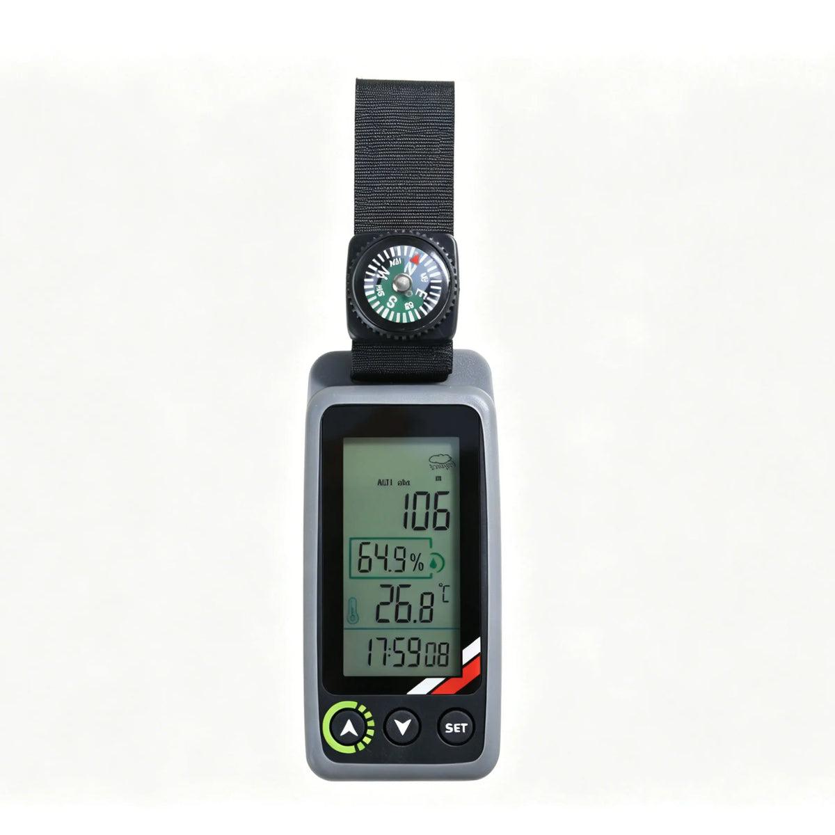 Thermohygrometer Altitude Meter Multifunctional Thermometer Barometric Pressure and Temperature Measurement