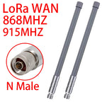 Meshtastic LoRa 868MHz 915MHz Antenna Helium Hotspot Outdoor N Male Omni Fiberglass Long-distance Receiving Antennas 35cm 55cm