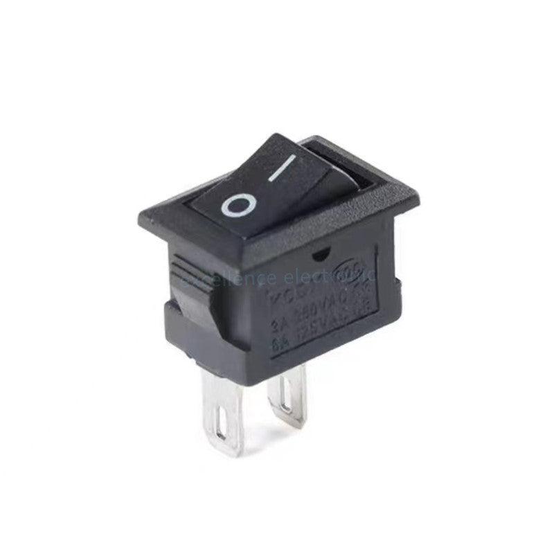 5/10PCS KCD11 Rocker Switch 10*15mm Mini Push Button Switch ON-OFF / ON-OFF-ON 2 Pins / 3 Pins 3A 250VAC / 6A 125VAC 10x15mm
