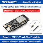 ESP32-C5 Development Board Waveshare Dual-Band WiFi6 Multi-Protocol Zigbee3.0 Thread BLE5 IoT RISC-V Microcontroller Module