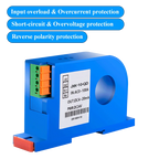 DC Current Transmitter 4-20mA 0-10V AC Current Sensor Transmitter RS485 20mm 25mm 300A 200A 400A DC Current Transducer