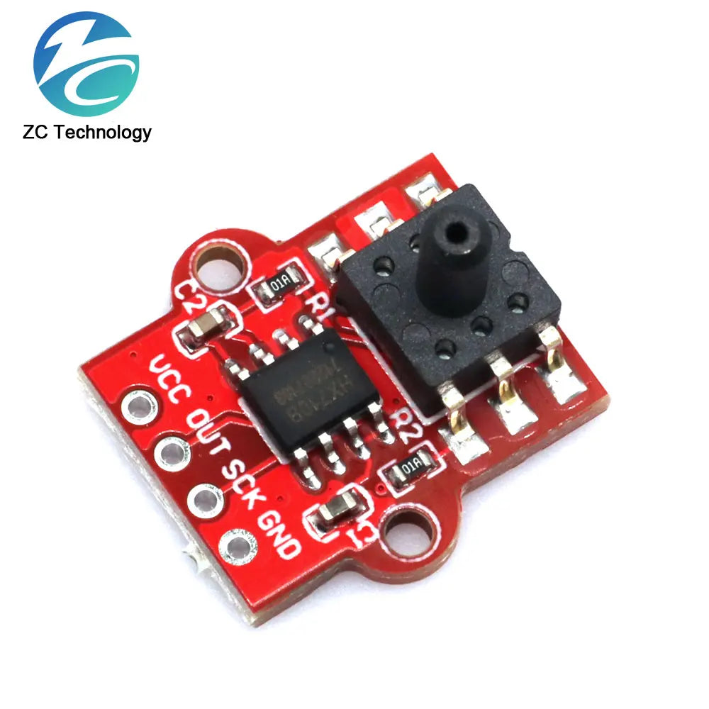 DC 3.3V 5V 0-40KPa Pressure Sensor Module Connect 2.5mm Soft Tube Digital Liquid Water Level Controller Board For Arduino