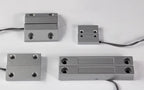 NC Door Sensor Metal Wired Roller Shutter Door Magnetic Contact Reed Switch for Security Alarm System