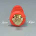 2Pcs 315A DKJ35-50 Electric Socket Welding Machine Quick Fitting Cable Connector Plug TIG Welding Cable Panel Connectors Plug