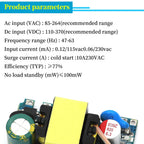 1/5/10Pcs AC-DC Converter 110V 220V to 5V 2A Buck Voltage Regulator Low Ripple Switching Power Supply Module