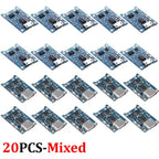 1-20Pcs Type-C/Micro/Mini USB 5V 1A 18650 Tp4056 Lithium Battery Charger Module Charging Board with Protection Function Li-Ion