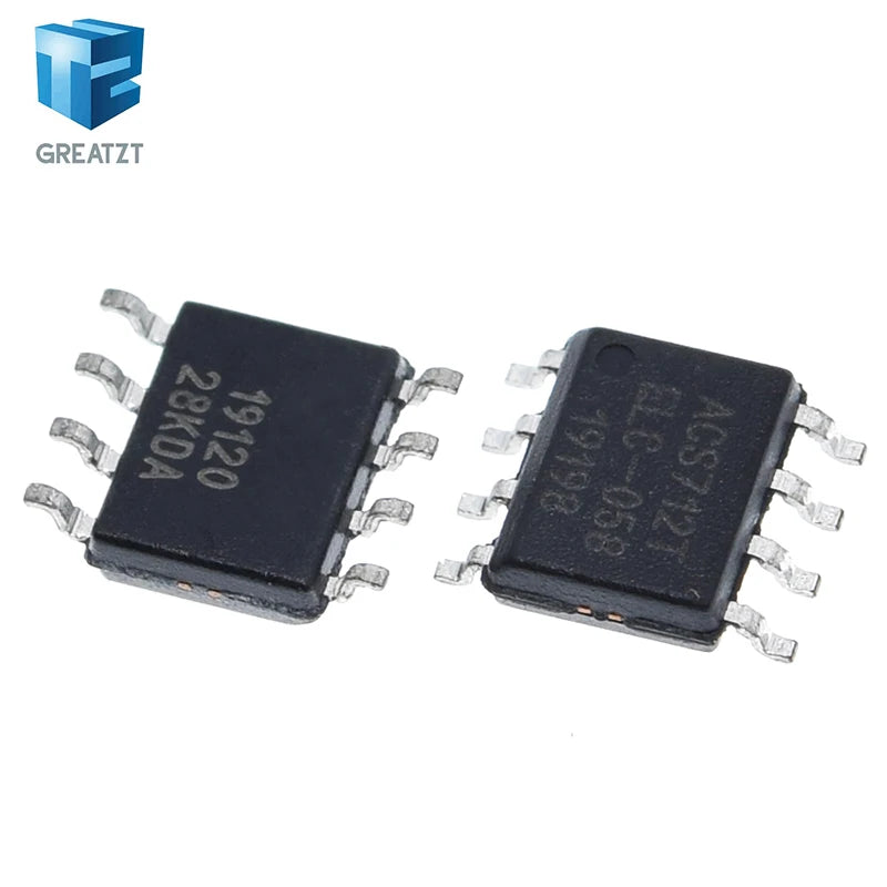 GREATZT ALLEGRO ACS712 ACS712T ACS712ELCTR ACS712ELCTR-05B 5A 5V BI 8-SOIC CURRENT SENSOR IC (ACS712ELCTR-05B-T)