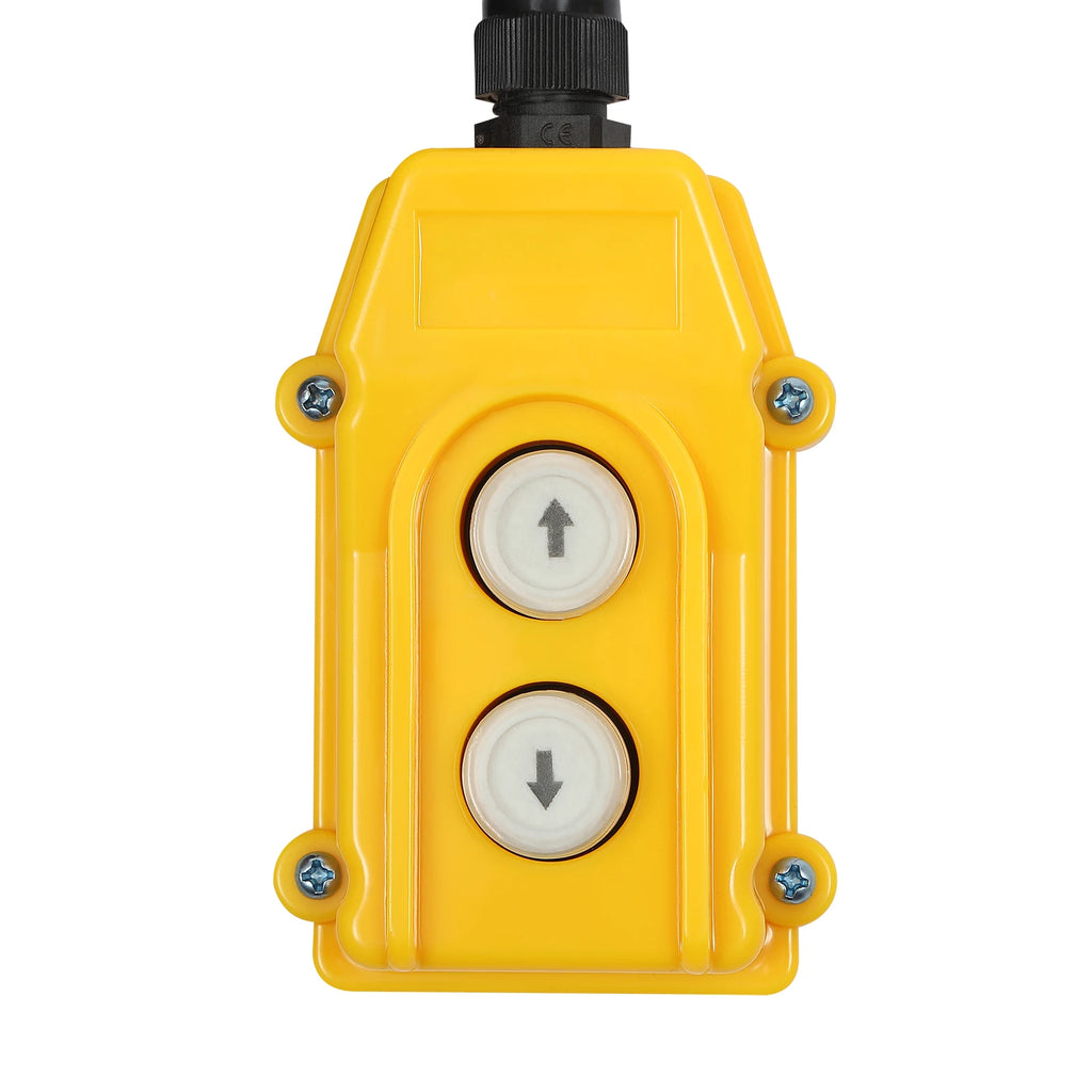 880LBS 110V Electric Winch, 2 in 1 Electric Hoist Winch with 328ft Wireless Remote Control Emergency Stop Heavy Duty Lift Hoist for Factory Garage Warehouse