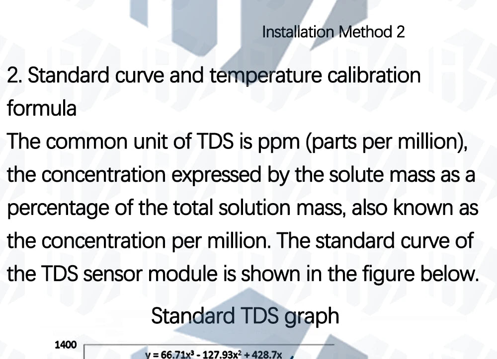 TDS Sensor Module Dissolved Solids Analog Signal Soluble Solid Water Quality Detection DS18B20 Temperature for Arduino 51/STM32
