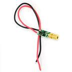 3pcs Mini 5mW 520nm 450nm 650nm Dot Light Brass Laser Diode Module Positioning Red Green Blue LED