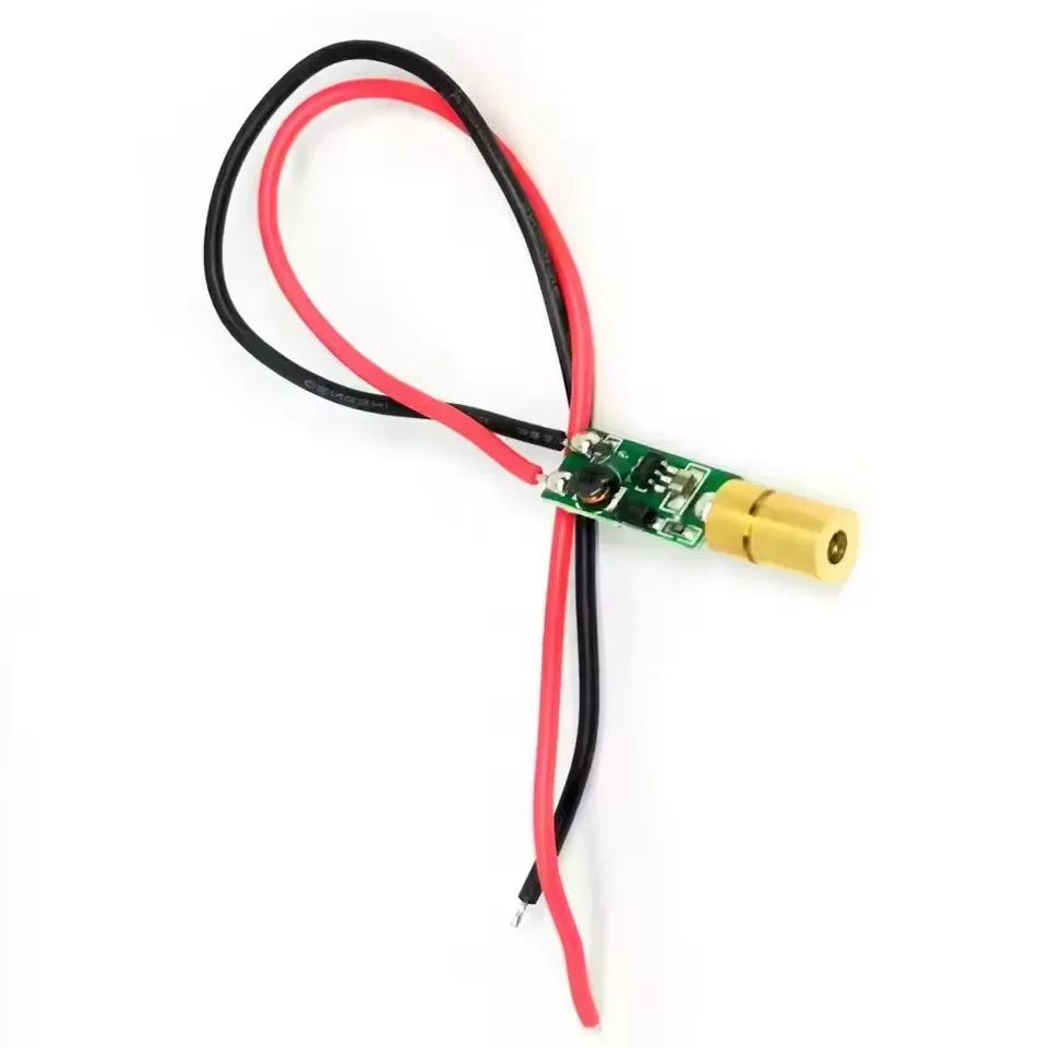3pcs Mini 5mW 520nm 450nm 650nm Dot Light Brass Laser Diode Module Positioning Red Green Blue LED