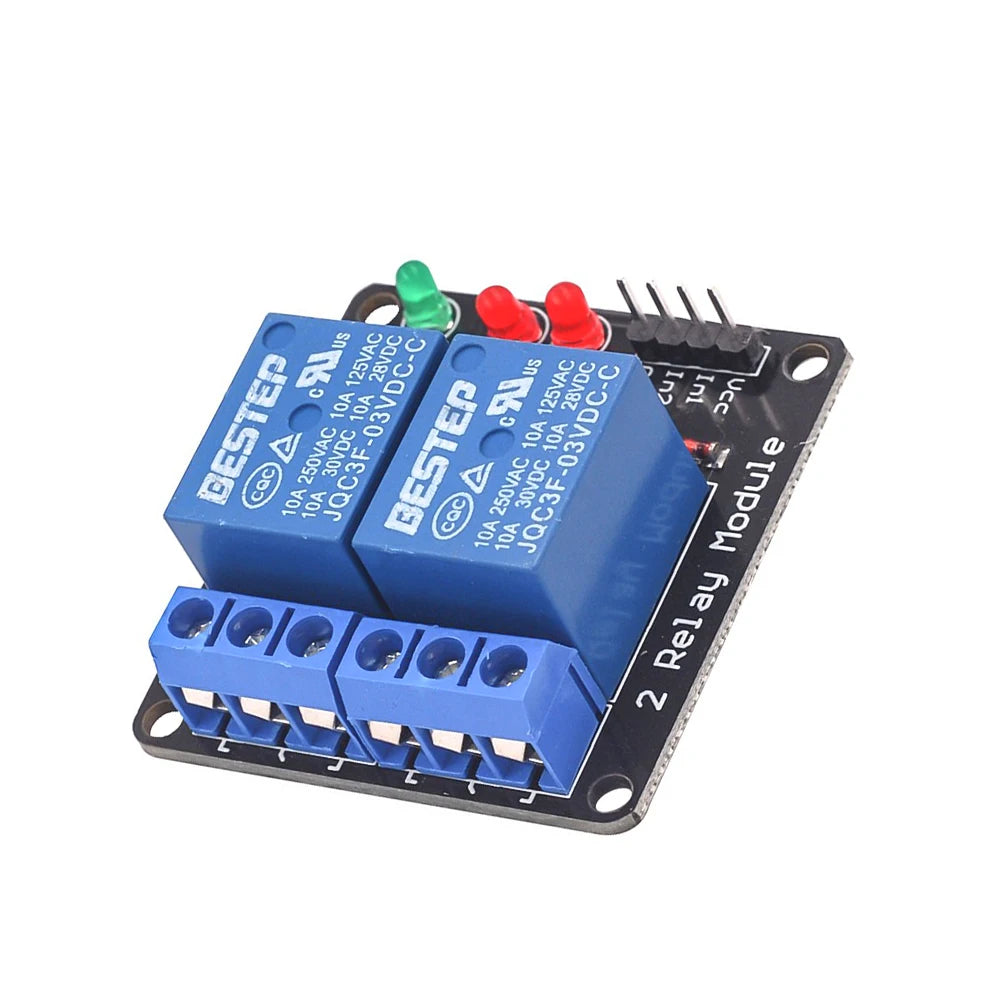 3V 3.3V 1/2/4 Channel Relay Module Low Level Trigger Liluminated Relay with Lamp Relay Output 4 Way Relay Module Power Supply