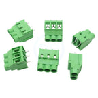 (10 pcs) KF635 - 6.35mm KF7620 - 7.62mm KF950 - 9.5mm Straight Pitch 6.35 / 7.62 / 9.5 Screw PCB Terminal Block 2-4Pin