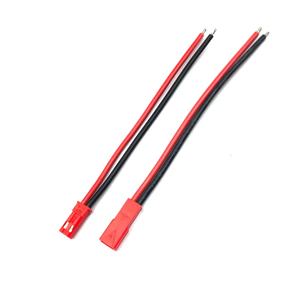 5/10/20Pairs JST SYP 2Pin Connector Male Female Plug 20AWG 10cm Silicone Cable for LED Strip RC Battery