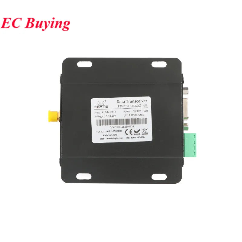 SX1278 SX1276 LoRa Wireless Data Transceiver RS232 RS485 1W IoT E90-DTU(433L30) 30dBm 433MHz Transmitter and Receiver RF Module