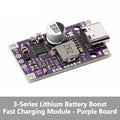 15W Type‑C USB 2‑3S BMS Lithium Battery Boost Charging Module 8.4V 12.6V 1.5A Fast Charge With Balance And Indicator
