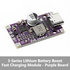 15W Type‑C USB 2‑3S BMS Lithium Battery Boost Charging Module 8.4V 12.6V 1.5A Fast Charge With Balance And Indicator