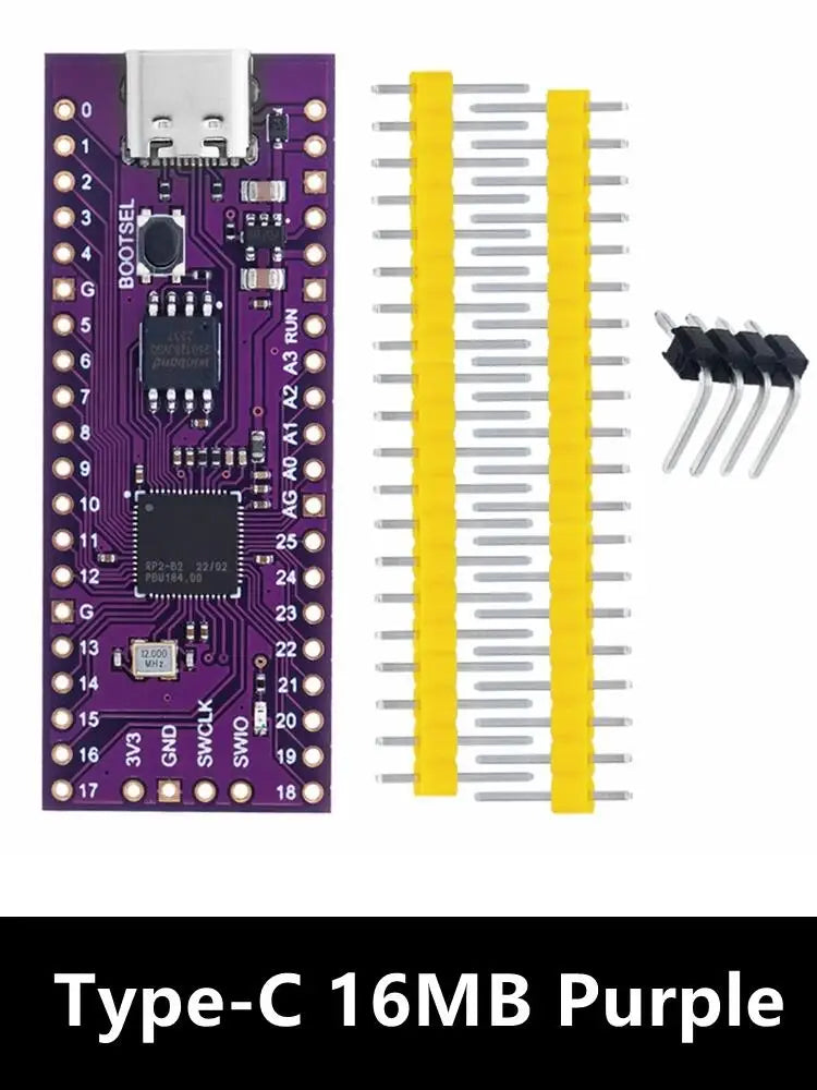 High-Performance Raspberry Pi Pico: RP2040 Microcontroller Board (Cortex-M0+ Dual-Core ARM Processor)