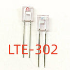 50 100 pcs LTE-302 LTR-301 L=4.4mm side infrared emitting diode wavelength 940nm mouse emitting tube DIP-2
