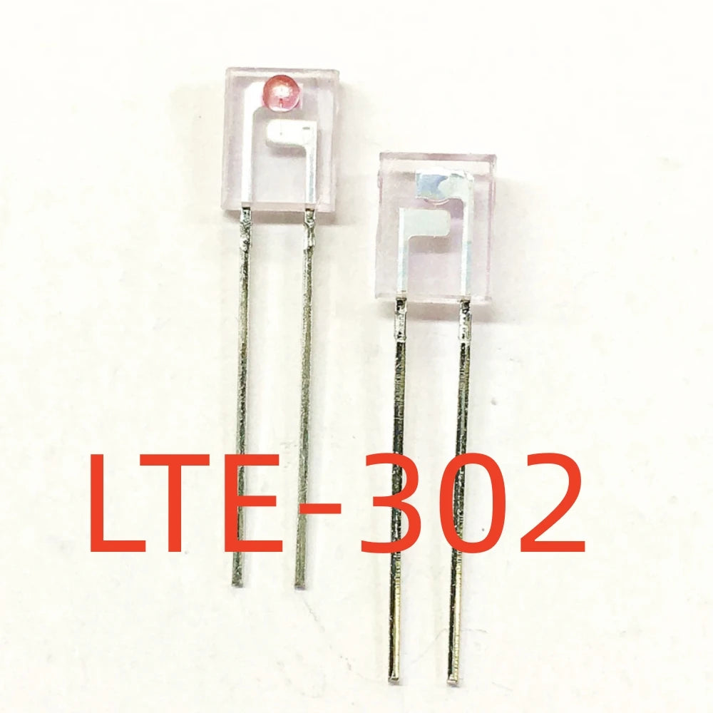 50 100 pcs LTE-302 LTR-301 L=4.4mm side infrared emitting diode wavelength 940nm mouse emitting tube DIP-2