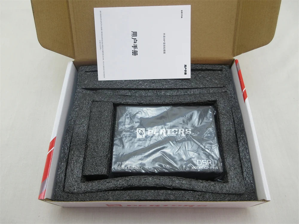 Intelligent Audio Processor with 4-in and 6-out DSP RCA Output for Automobile Modified Audio Amplifier.