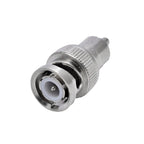 2/5/10PCS BNC Male to RCA Male Connector BNC Male to Lotus Head Male Adapter for CCTV Surveillance Camera Video