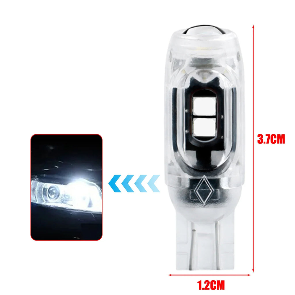T10 Car Strobe Light 3030 5SMD High Brightness Motorcycle LED Flashing License Plate Light 5W5 Infinite Decoding Clearance Lamp