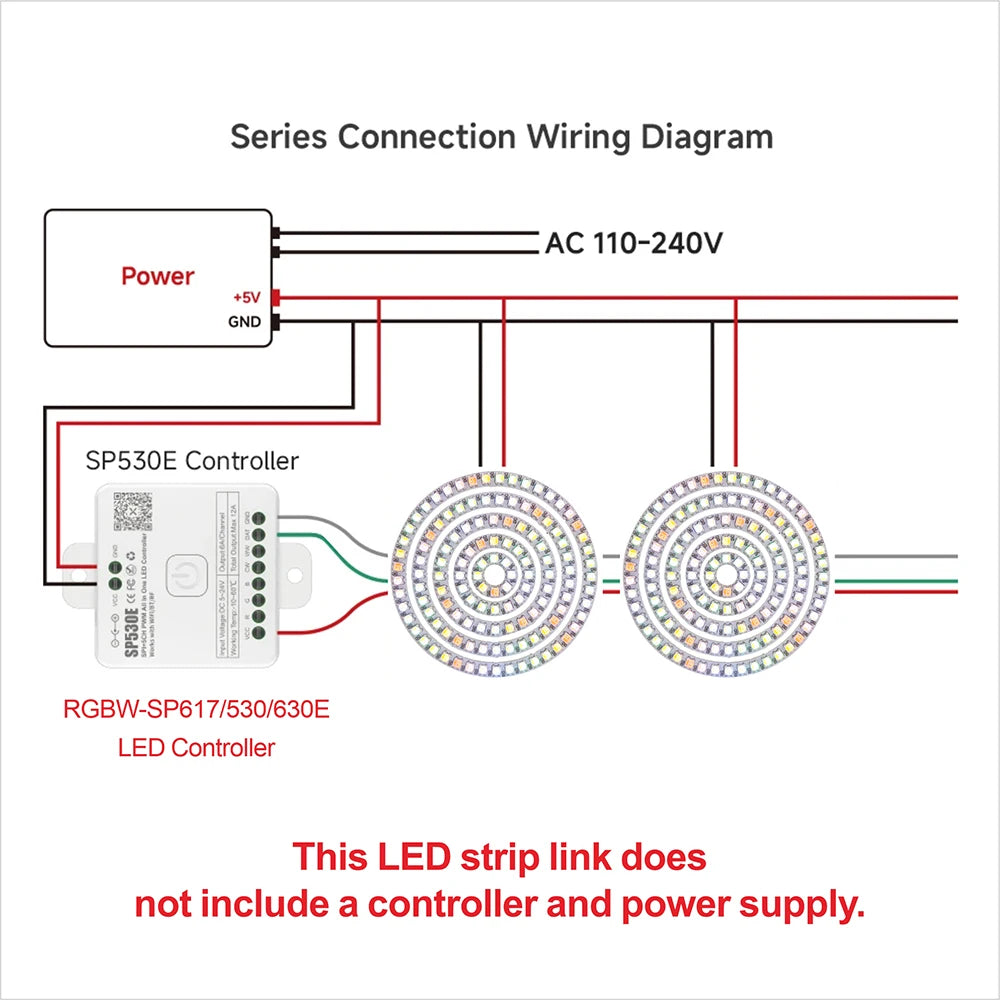 6812 RGBW WW CW LED Ring Individually Addressable RGBW Light Ring SMD 5050 RGBW Led Modules Light 8/16/24/35/45Leds LED Pixel 5V