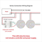 6812 RGBW WW CW LED Ring Individually Addressable RGBW Light Ring SMD 5050 RGBW Led Modules Light 8/16/24/35/45Leds LED Pixel 5V