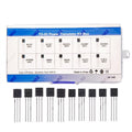 200PCS 10Values TO-92 Power Transistor Kit (BC337/2N2222/S8050 etc.) for Arduino DIY Electronic Project  BC337 2N2222 S8050