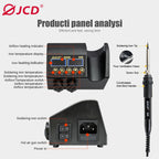 JCD 8898 Soldering Station 2 In 1 Soldering Iron Hot Air Rework Welding Station with Sleep Mode For BGA PCB IC SMD Repair Tools