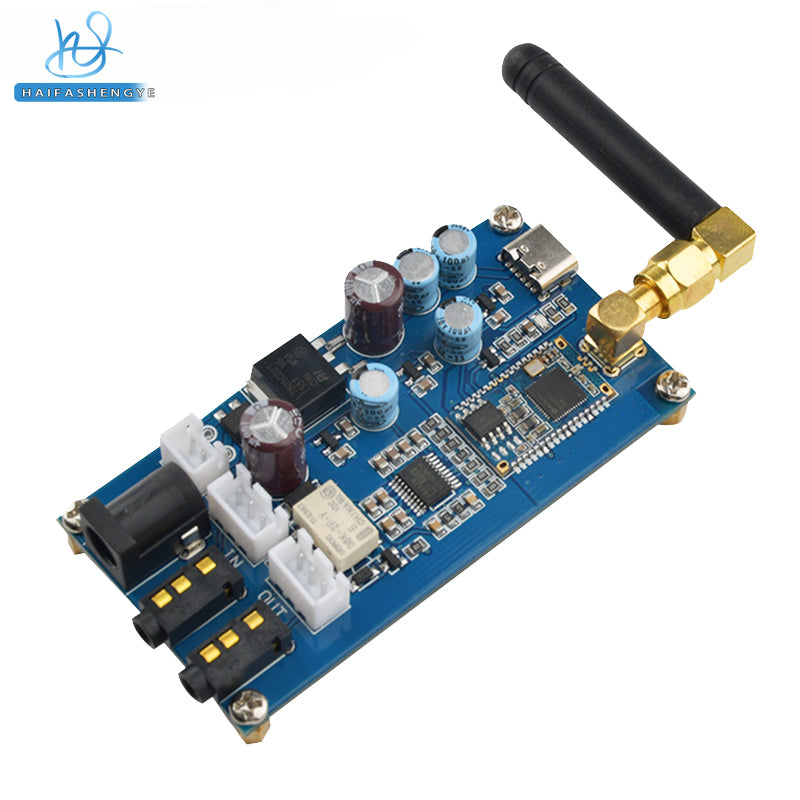 Bluetooth Decoding Board 5.0 Non Destructive PCM5102 Receiver Board Modification Amplifier Sound System DIY Zero Noise DC6-20V