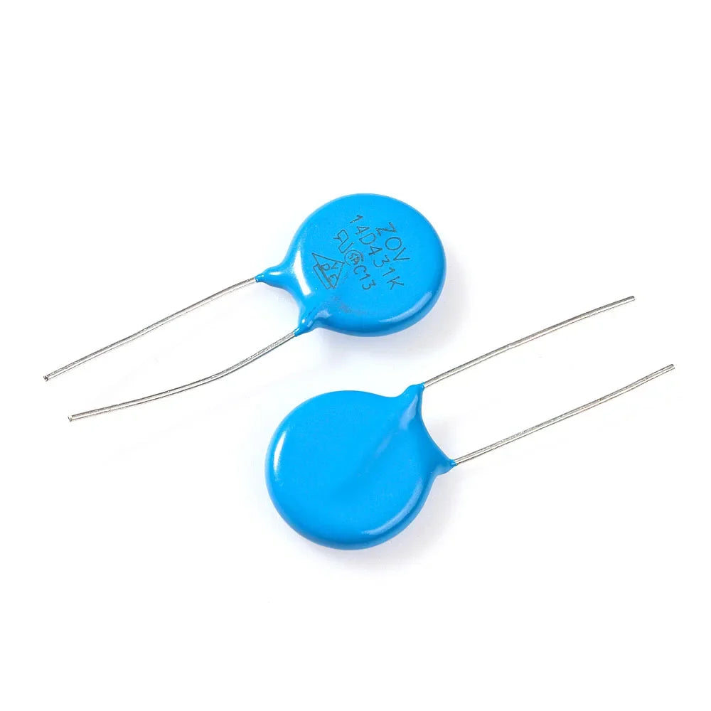 120pcs Varistor Resistors Electronic Kit 7D471K 7D431K 7D391K 10D471K 10D431K 10D391K 10D241K 14D471K 14D431K 10D330K 10D270K