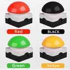 1/5/10 Pcs Large Mushroom Head Button Switch IP67 Watproof FAK - R/KC11/I 1NO+1NC Emergency Stop Self Reset Handle Foot Push