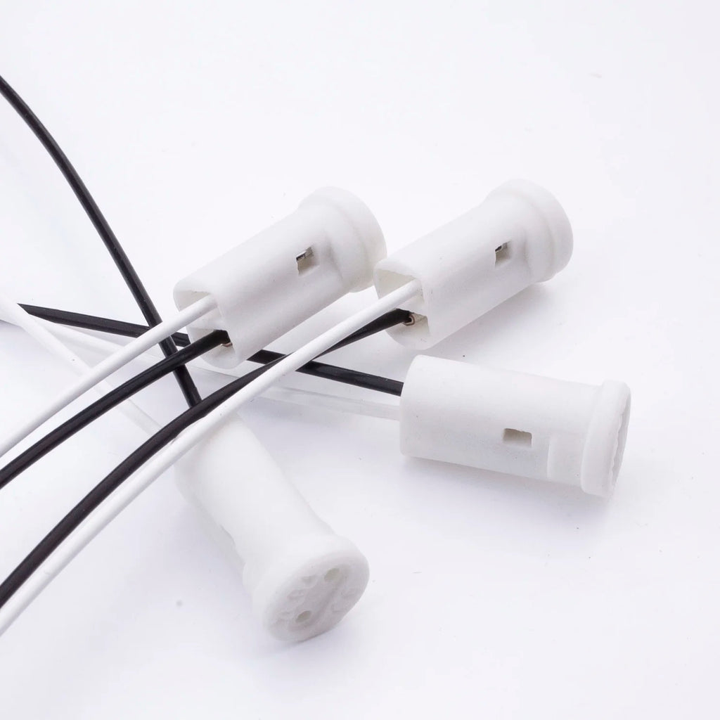10/20/50/100PCS G4 Lamp Socket White Black 12V 220V G4 Lamp Holder For LED Crystal Heads Light Bulb Halogen Light Bulb 10CM-50CM