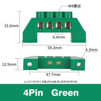 Bridge Type Zero Line Ground Bar Grounding Copper Bar Distribution Box to Zero  Terminal Block Connector Earth Neutral 5-12 Hole