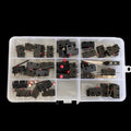 40PCS/Box Mini Micro Limit Switch NO NC 2P 3P Terminals SPDT 5A 125V 250V Roller Arc Lever Snap Action Push Micro Switches