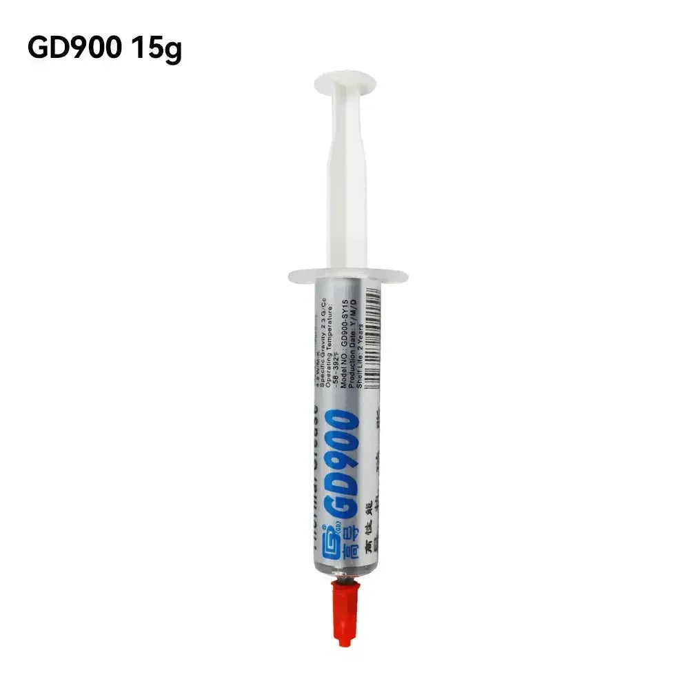 3/5/7/15/30g 4.8W/M-K High Performance Thermal Grease Syringe Thermal Grease Paste GD900 Heatsink Compound Grease For CPU CN30